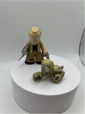 MERLE (BLOOD SPLATTER) - FUNKO WALKING DEAD SERIES 1 MYSTERY MINIS (2/24) TA169